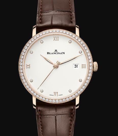Review Blancpain Villeret Watch Review Villeret Ultraplate Replica Watch 6224 2987 55B - Click Image to Close